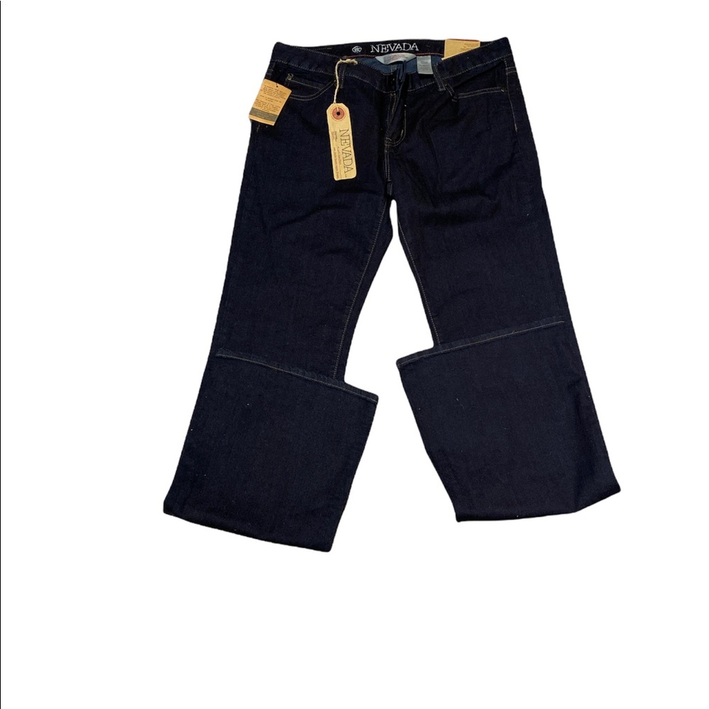 Nevada Low Rise Flare Classic Staple Basic Jeans - Picture 2 of 7